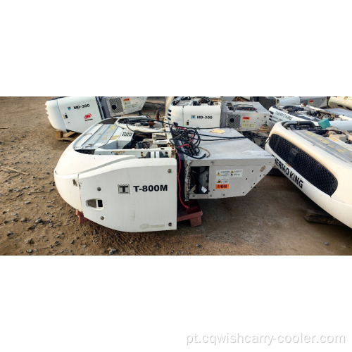 Thermo King usou unidades MD200 MD300 T600M T800M T1000M Unidade de refrigeração de segunda mão funciona bem e de boa qualidade para venda